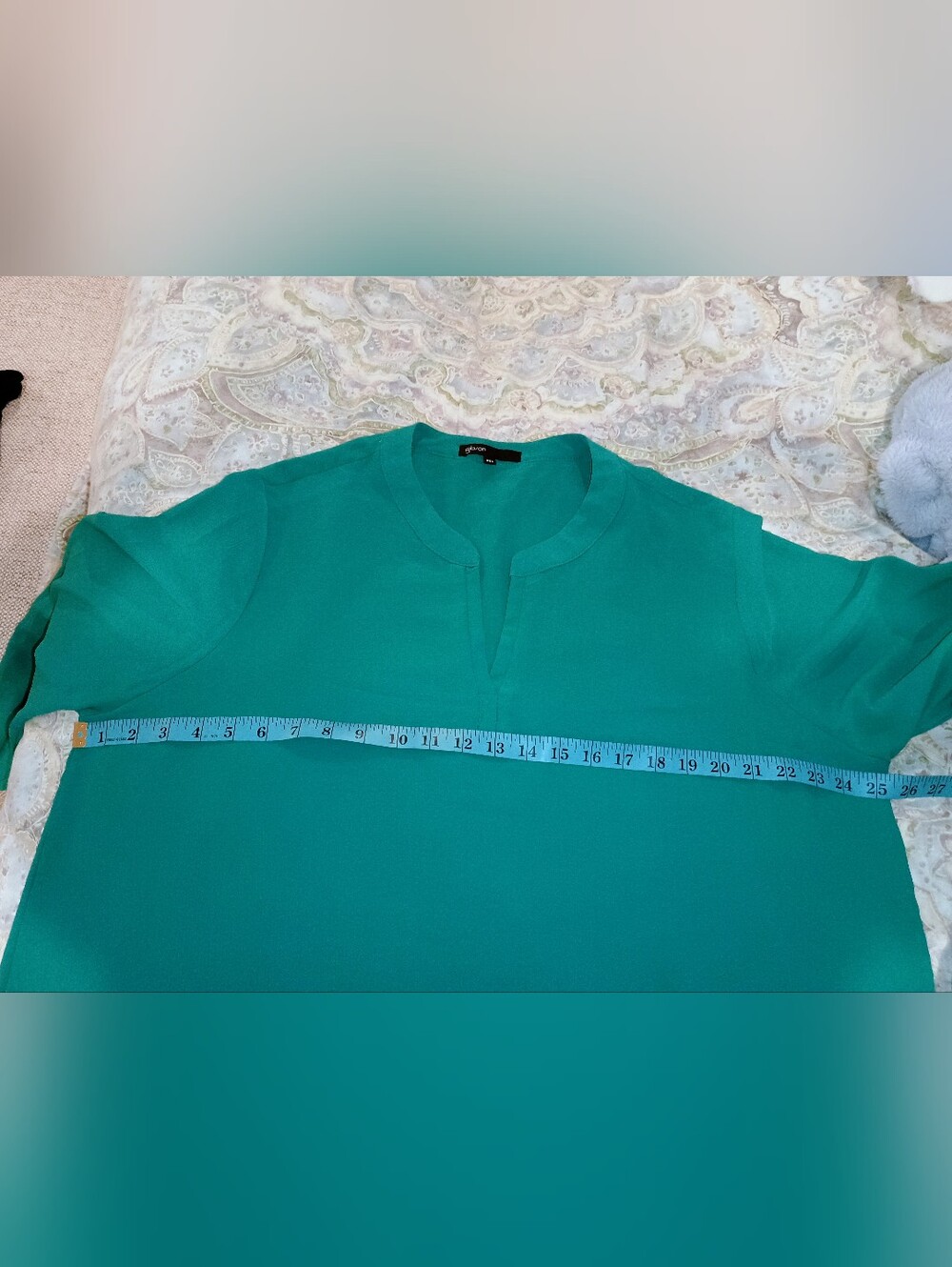 Gibson emerald green blouse - Picture 5 of 6